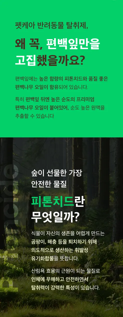 펫케아 강아지 탈취제 피톤치드 천연 스프레이, 공병, 2L, 1개 상세 이미지 7