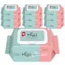 미엘 클래식 물티슈, 캡형, 100매, 50g, 10팩