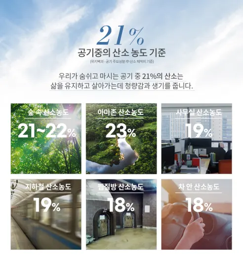 자이글온 산소이온발생기 숲속, 화이트, 1개 상세 이미지 5