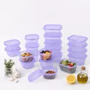 맥스앤맥스 전자레인지 냉동밥 보관 밀폐용기, 350/450/500/600ml, 20종세트, 1세트