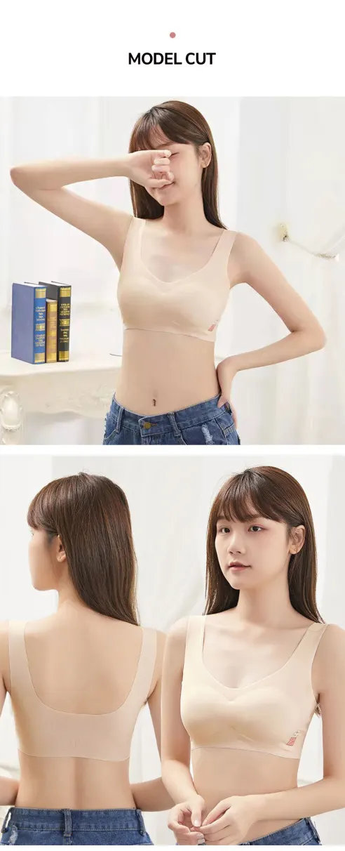 르브니 주니어 이너웨이 브라 2단계, 화이트, 1개 + 블루, 1개, XL, 2개 상세 이미지 8