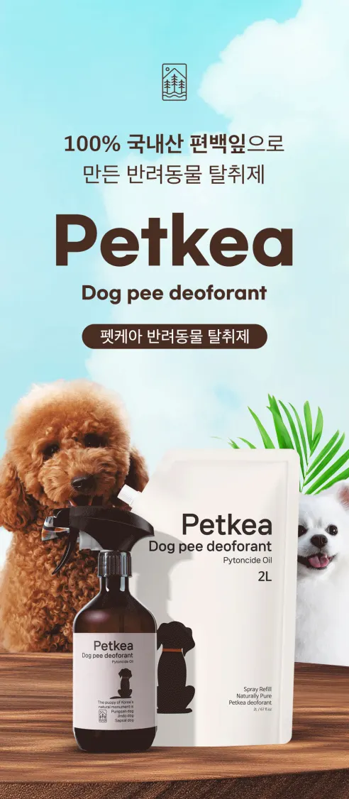 펫케아 강아지 탈취제 피톤치드 천연 스프레이, 공병, 2L, 1개 상세 이미지 2