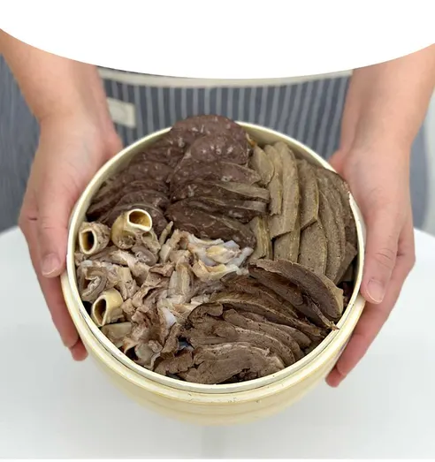 유비푸드 돼지 부속 모둠 삶은 내장, 2.5kg, 1개 상세 이미지 3