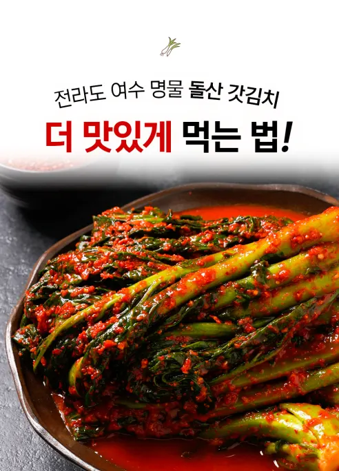 21세기푸드 여수 갓김치, 1kg, 1박스 상세 이미지 24