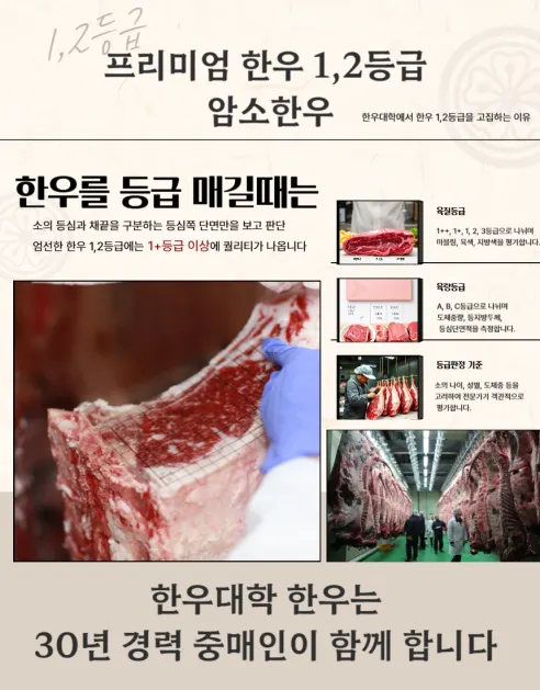 한우대학 한우잡육, 1kg, 1개 상세 이미지 4