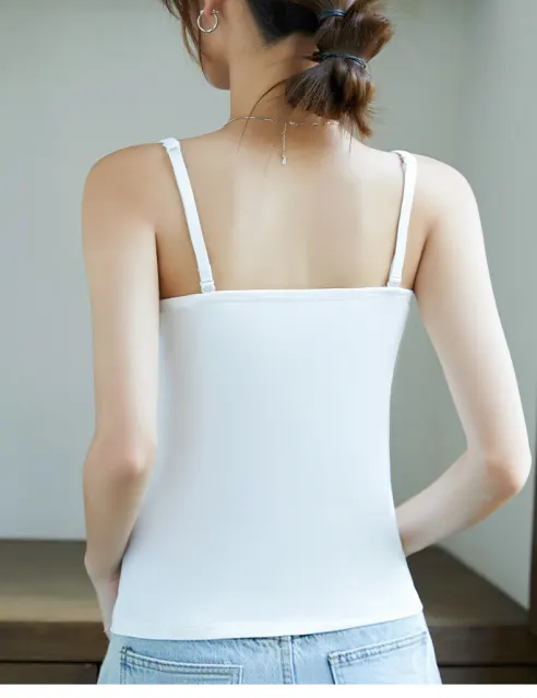 소프트 모달 노와이어 브라탑 나시, 화이트, M, 1개 상세 이미지 24