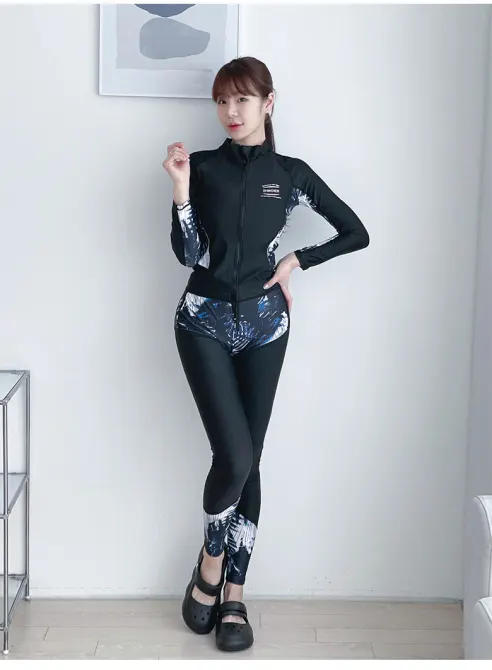 커플 래쉬가드 5종 세트 SW0008, 여성용, M, 1개 상세 이미지 22