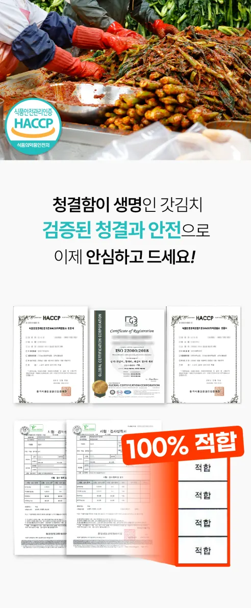 21세기푸드 여수 갓김치, 1kg, 1박스 상세 이미지 8