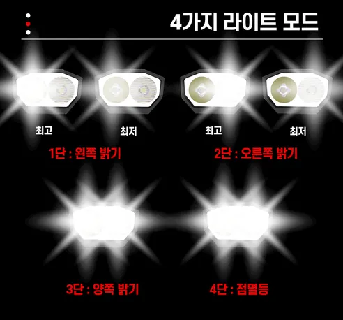 부라이트 LED 자전거 라이트 BL01, 블랙, 1개 상세 이미지 9