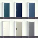 페인팅우드 현관문 시트지, WD-301, 100cm, 210cm, 0.2mm, 1개