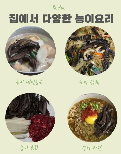 프룻프룻 건조 능이버섯, 100g, 1개 상세 이미지 9