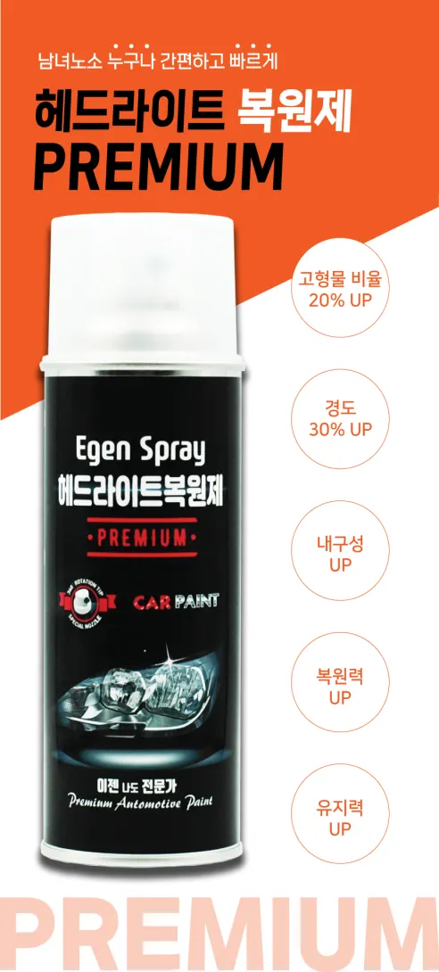 헤드라이트 복원제, UV코팅제, 240g, 1개 상세 이미지 16