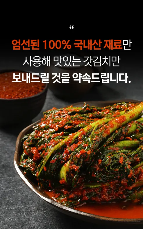 21세기푸드 여수 갓김치, 1kg, 1박스 상세 이미지 20