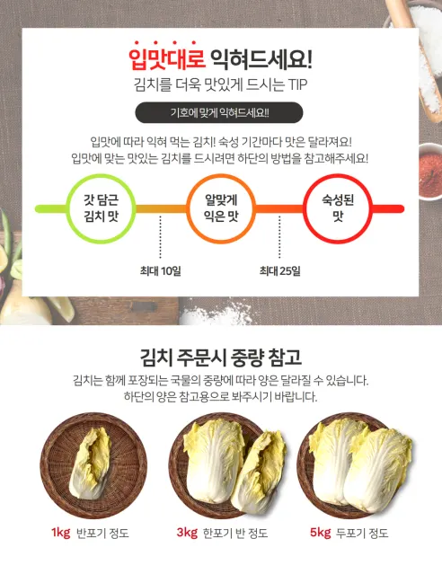 바른 전라도 열무자박이, 5kg, 1박스 상세 이미지 10