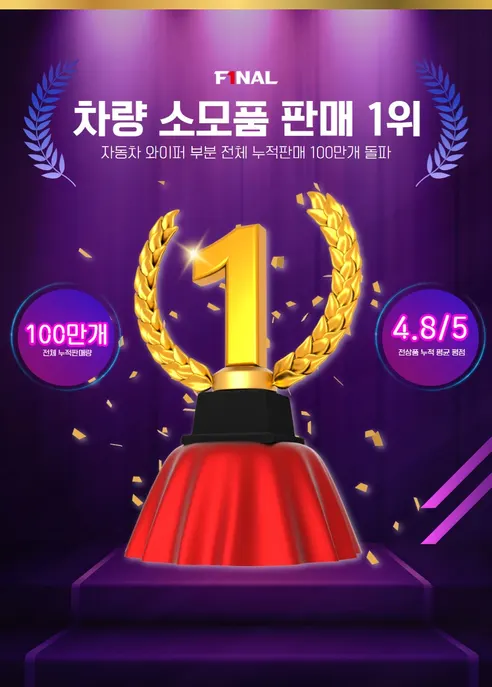 파이널 차량용 활성탄 헤파 에어컨 필터, A17, 3개입 상세 이미지 11