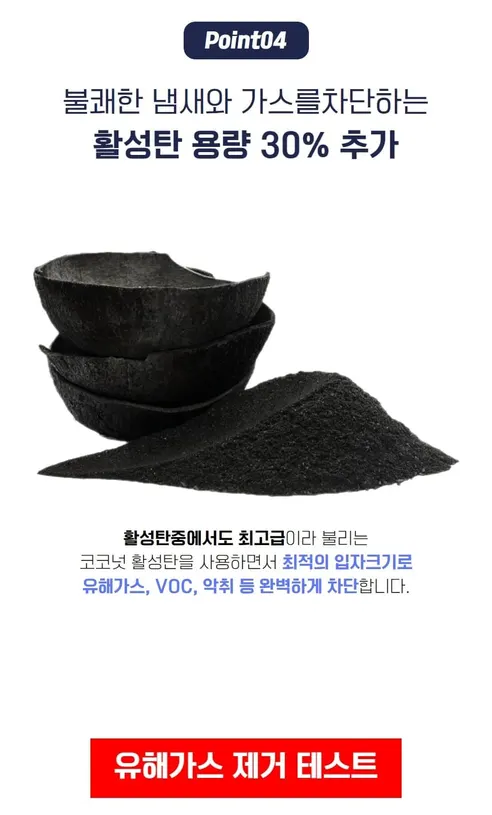 파이널 차량용 활성탄 헤파 에어컨 필터, A17, 3개입 상세 이미지 34