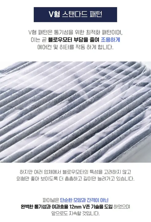 파이널 차량용 활성탄 헤파 에어컨 필터, A17, 3개입 상세 이미지 19