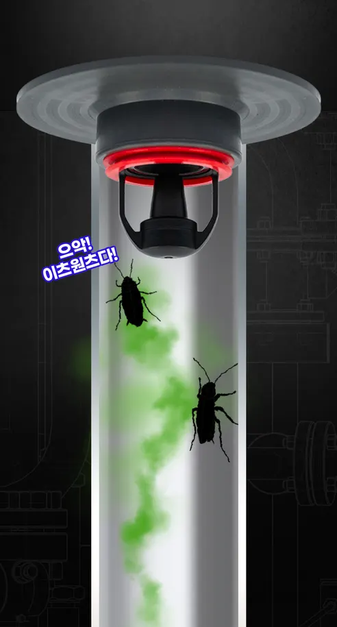 이츠원츠 원터치 하수구트랩, 블랙, 100mm, 1개 상세 이미지 21