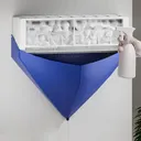 벽걸이 에어컨 셀프 청소 키트 세척 커버, 블루, 1세트