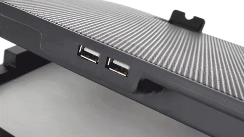 레토 노트북 LED 쿨러 거치대, LCS-S01, 화이트, 1개 상세 이미지 6