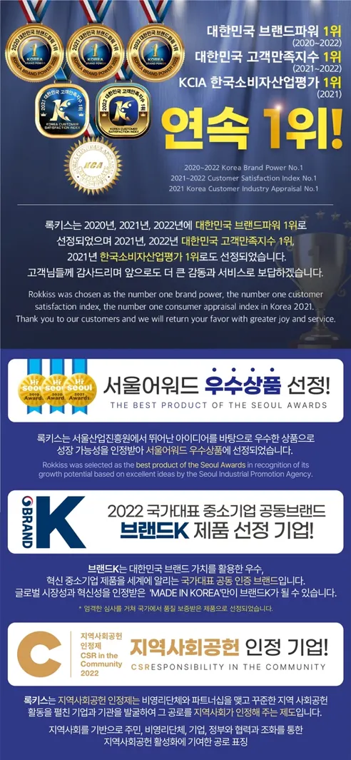 록키스 아쿠아 부스트 옴므 올인원 , 200ml, 1개 상세 이미지 1