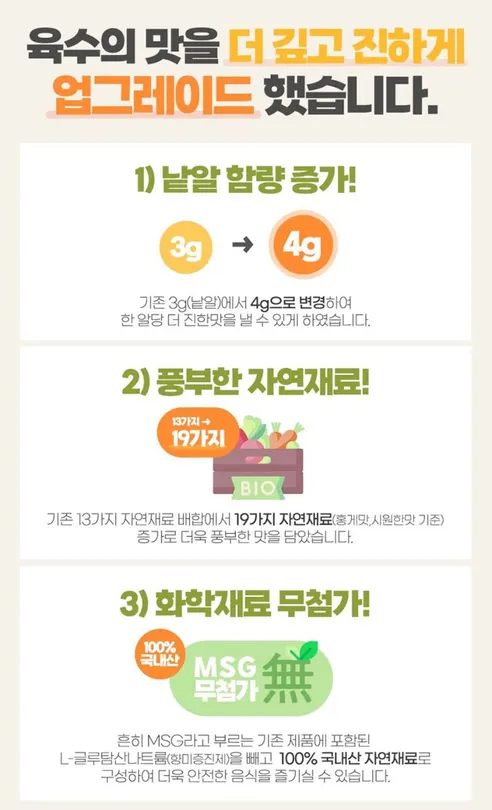 한닢쿡 동전육수 혼합 3종, 3팩, 1세트 상세 이미지 2