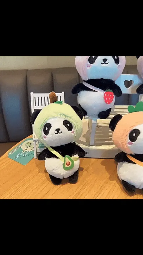 푸바오 판다 키링, 당근, 1개 상세 이미지 1