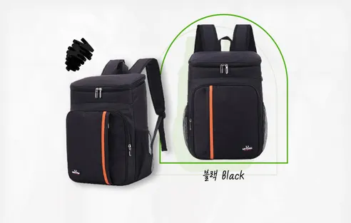 마샤투 피크닉 보냉 백팩, 네이비, 1개 상세 이미지 11
