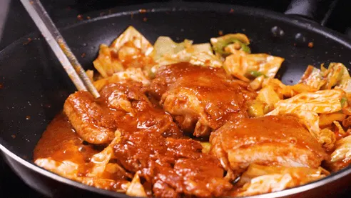 닭다리 통살 춘천닭갈비, 500g, 2개 상세 이미지 4