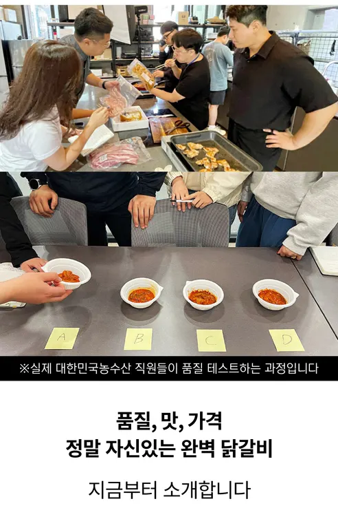 닭다리 통살 춘천닭갈비, 500g, 2개 상세 이미지 8