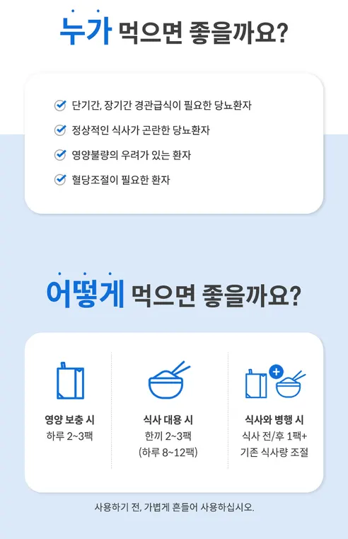 케어웰 당뇨식 200, 200ml, 24개, 2박스 상세 이미지 10