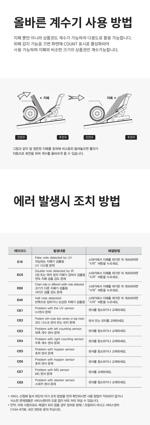 카피어랜드 위폐감별 지폐계수기, BC-1000PLUS, UV/IR 방식, 1개 상세 이미지 50