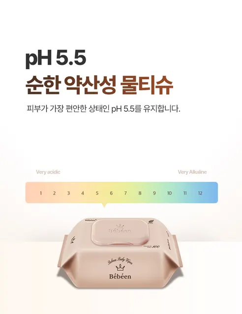베베앙 오리지널 플러스 물티슈 캡형, 100매, 10팩 상세 이미지 9