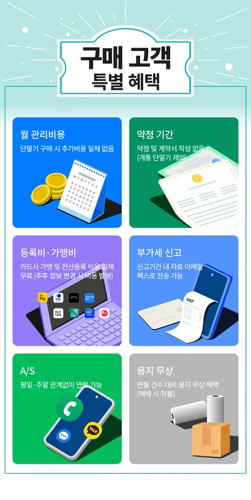 나이스포스 토스프론트 카드단말기, 단독구성, 1대 상세 이미지 2
