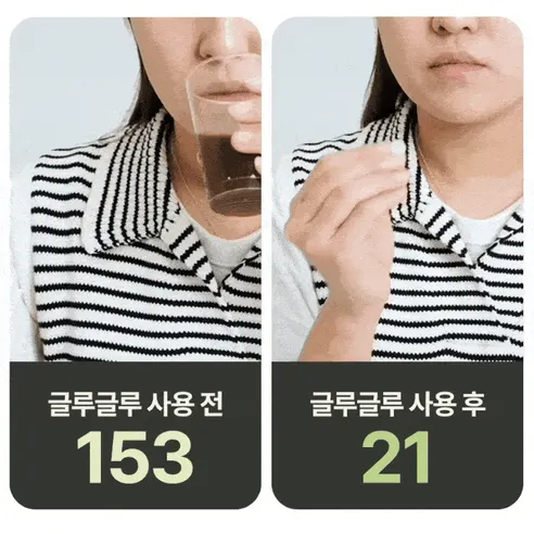 글루글루 하루가글, 레몬향 1개 + 프레쉬쿨향 1개, 36정, 2개 상세 이미지 30