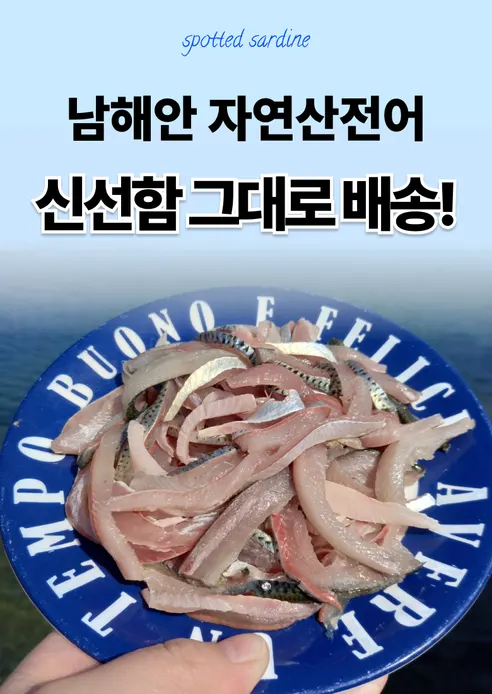 오가네수산 통영 자연산 전어, 세꼬시, 횟감용, 손질 후 300g, 1개 상세 이미지 2