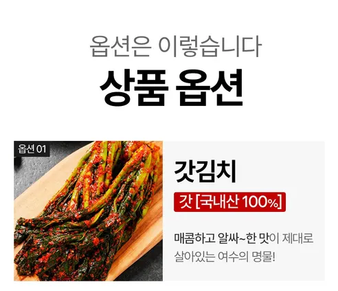 21세기푸드 여수 갓김치, 1kg, 1박스 상세 이미지 13