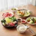 채선당 소고기 샤브샤브, 895g, 1개 + 굴림만두전골, 790g, 1개
