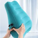 휴대용 등받이 쿠션, 그레이, 40cm, 1개