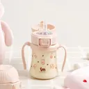 토비앤몰리 몰리 PPSU 원터치 락 빨대컵, 핑크, 180ml, 1개