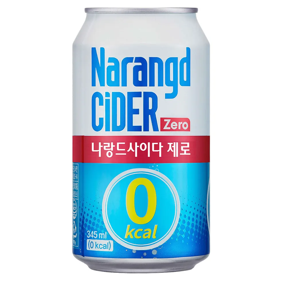 동아오츠카 나랑드사이다 제로, 오리지널, 345ml, 24개 상품 이미지