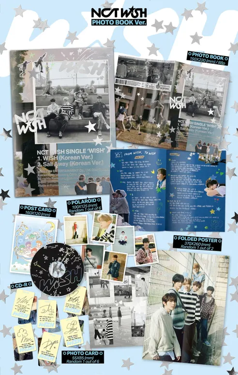 엔시티 위시 WISH 싱글 앨범 포토북, 1개 상세 이미지 2