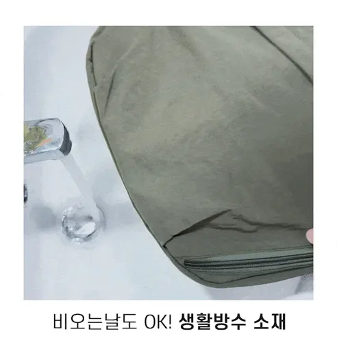 가벼운 반달 크로스백, 블랙, FREE, 1개 상세 이미지 4