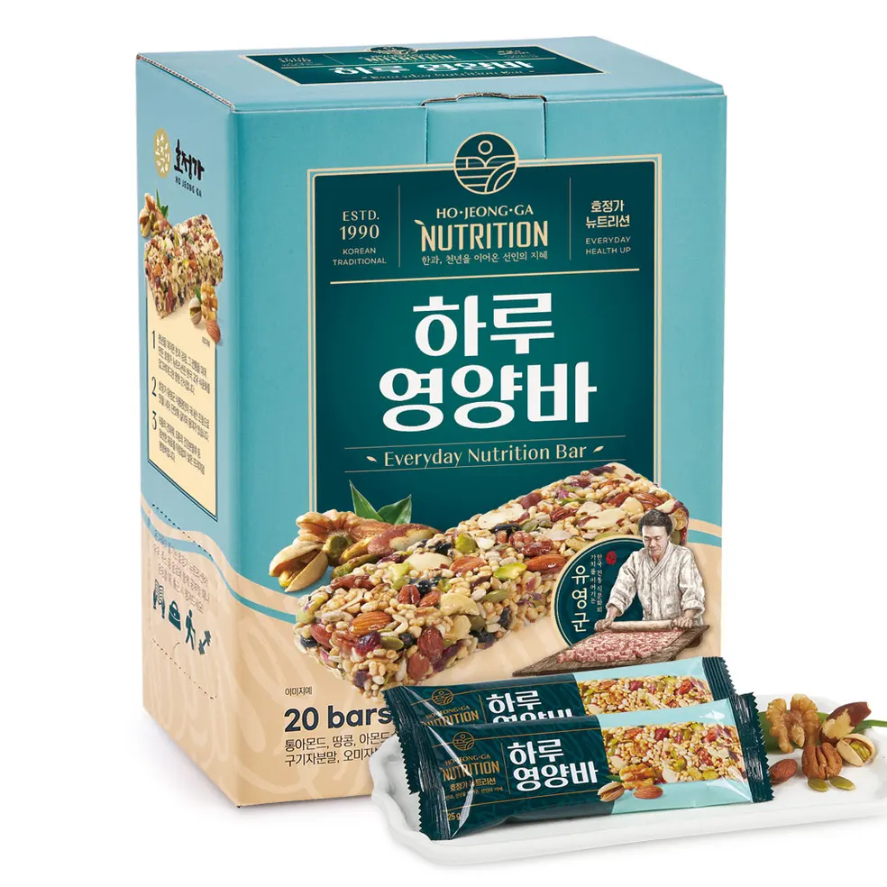 호정가 뉴트리션 하루영양바, 25g, 20개입, 1박스 상품 이미지