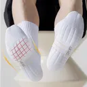 사계절 쿠션 양말, 블랙, 10개