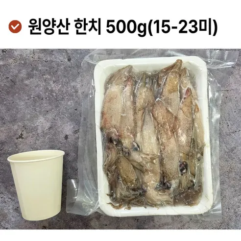 다원 통찜용 자연산 한치, 15-23미, 500g, 2개 상세 이미지 5