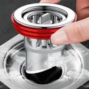 악취차단 하수구 트랩, 화이트, 43mm, 2개