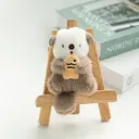 붕어빵 수달 키링, 베이지, 1개
