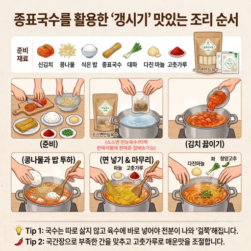 종표 쫄깃 국수, 1.5kg, 1개 상세 이미지 12