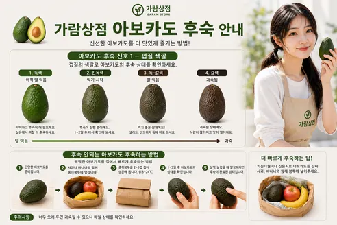 가람상점 아보카도, 후숙용, 200g, 10개 상세 이미지 13